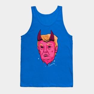 Evil Man Baby Tank Top